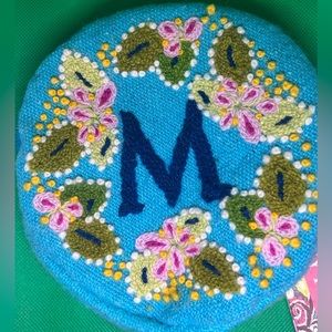 JENNY KRAUSS Come Around Pouch Letter “M”